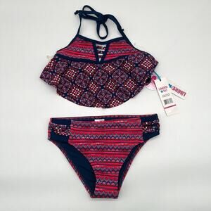 LIMITED TOO NWT Girl's 2 Piece Swimsuit, Size 10/12